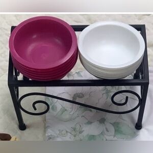 Dog Bowls & Feeders MORE Stainless Steels Bowls available for an additional $